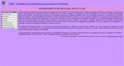 Desktop Screenshot of dbm.exa.unrc.edu.ar